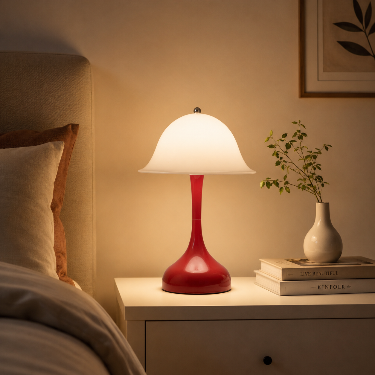 Desk Lamp LED Rechargeable Lig – обзор и цена Mushroom Table Lamp