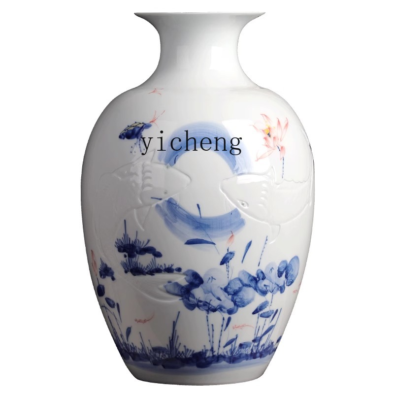 LSL Ceramic Vase Hand-painted  – обзор и цена Lighting Decor Company
