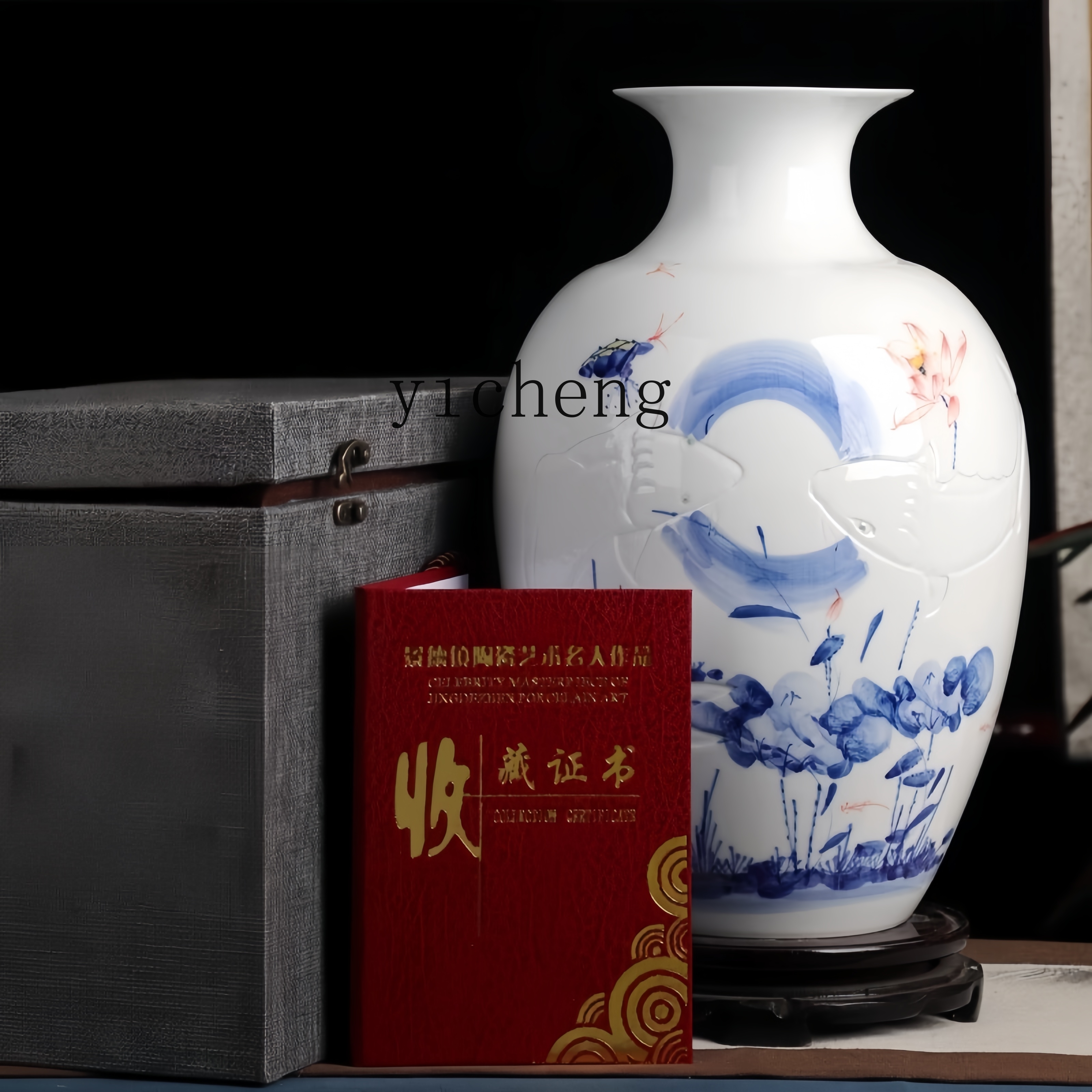LSL Ceramic Vase Hand-painted  – обзор и цена Lighting Decor Company