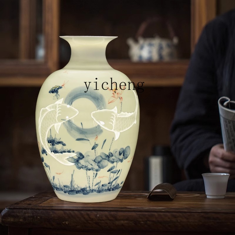 LSL Ceramic Vase Hand-painted  – обзор и цена Lighting Decor Company