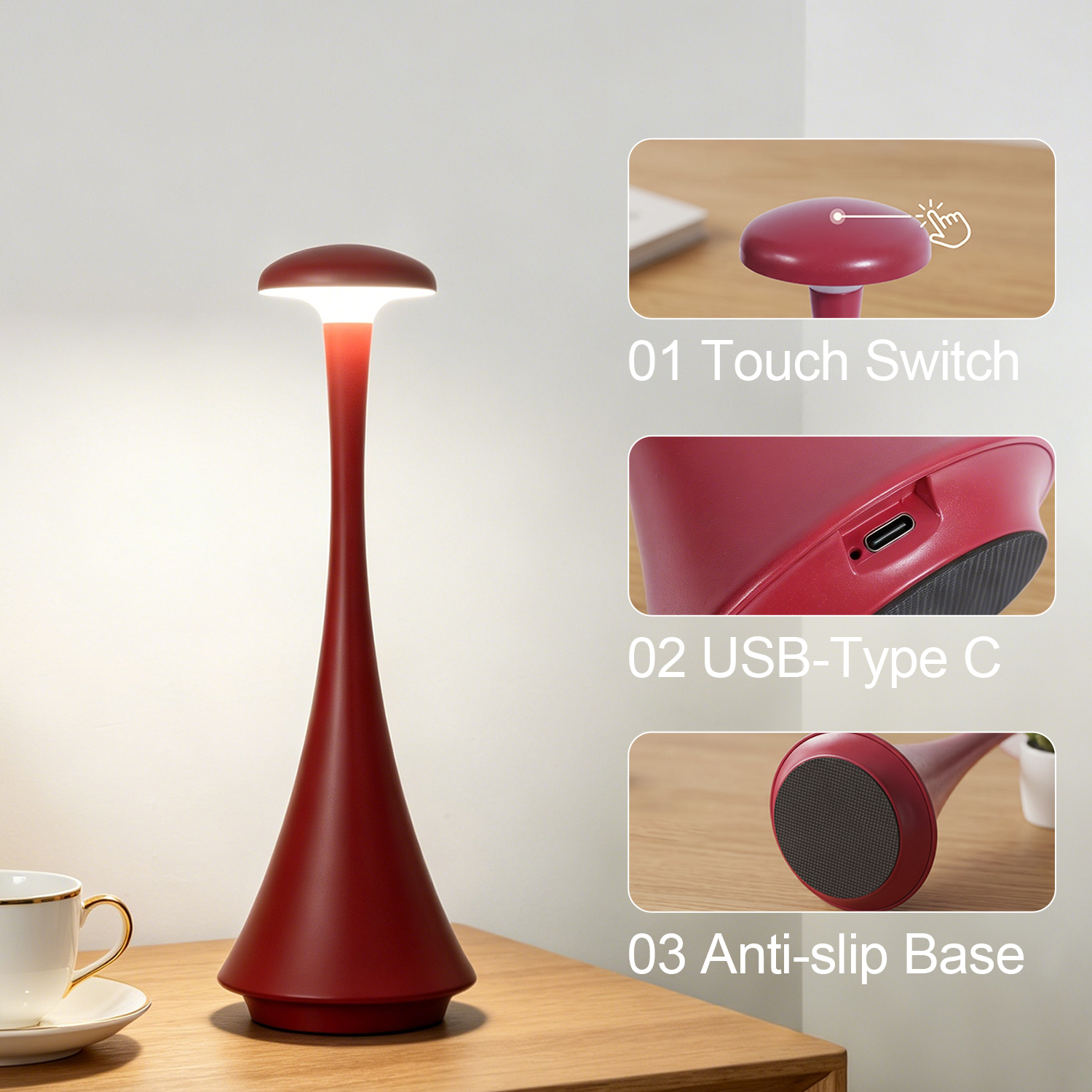 New Arrival Mushroom Table Lam – обзор и цена Mushroom Table Lamp