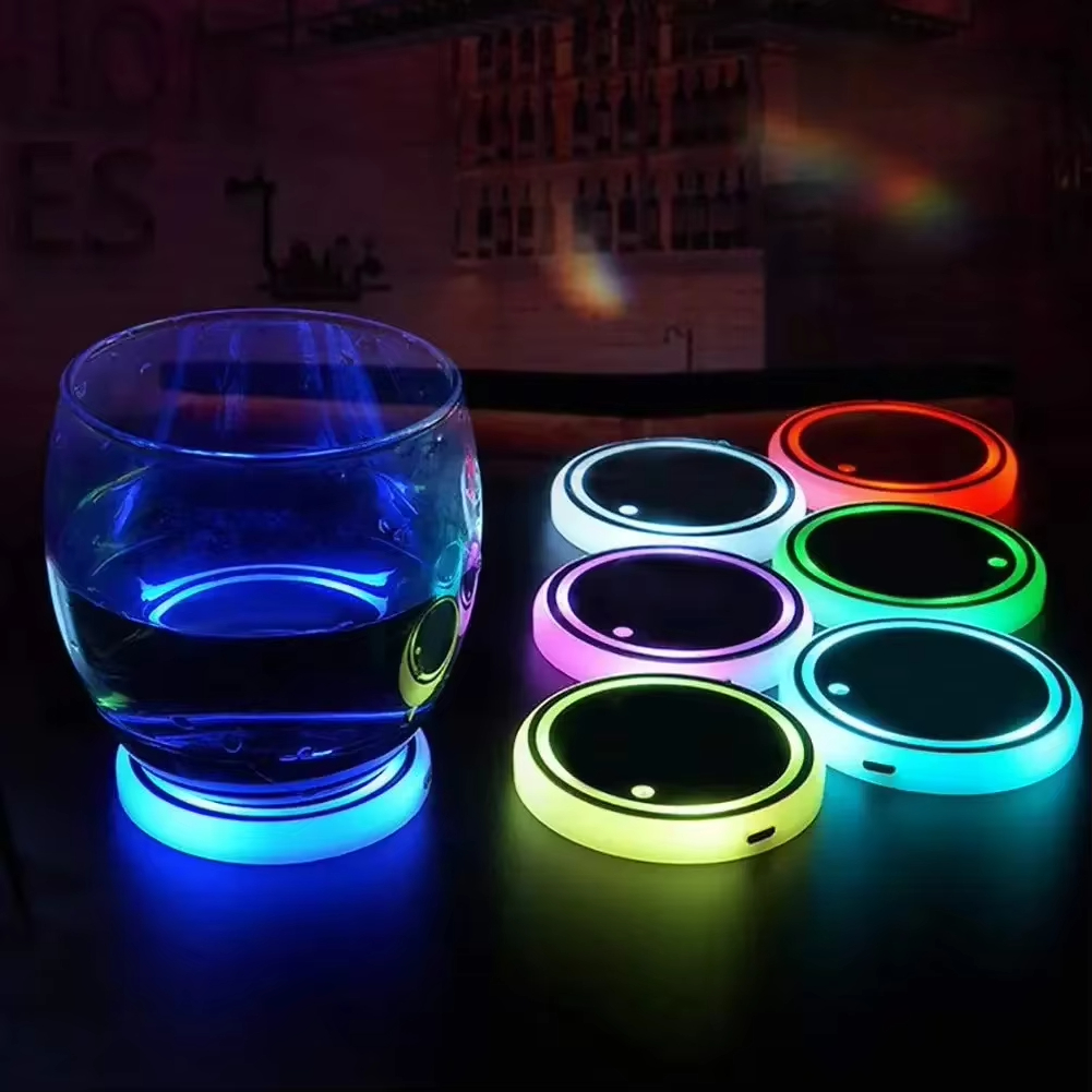 New LED Cup Holder Lights Car  – обзор и цена Up Lighting Decor