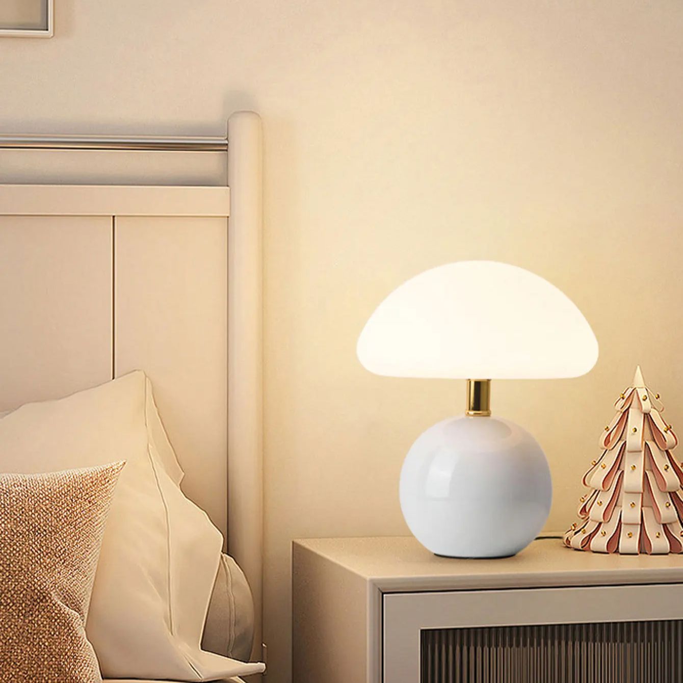 Modern minimalist mushroom tab – обзор и цена Mushroom Table Lamp
