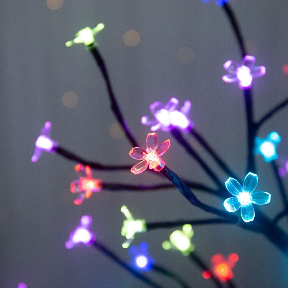 1/2PC 20LED Cherry Blossom Tre – обзор и цена Lighting Table Decor