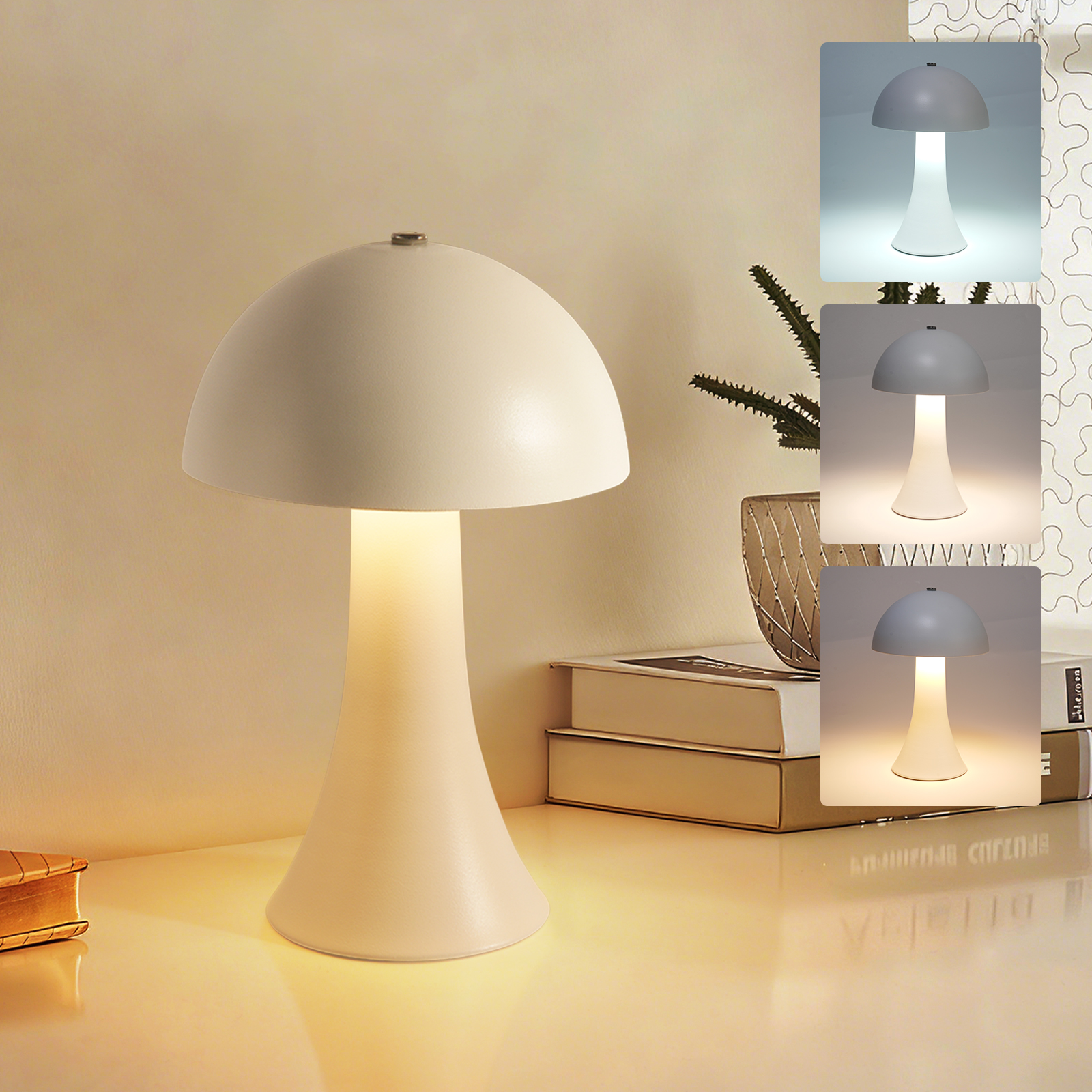 Rechargeable New LED Table Lam – обзор и цена Mushroom Table Lamp
