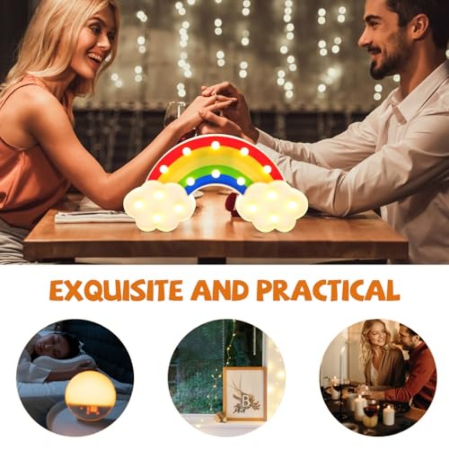 LED Rainbow Desk Light Bedside – обзор и цена Lighting Decor Home