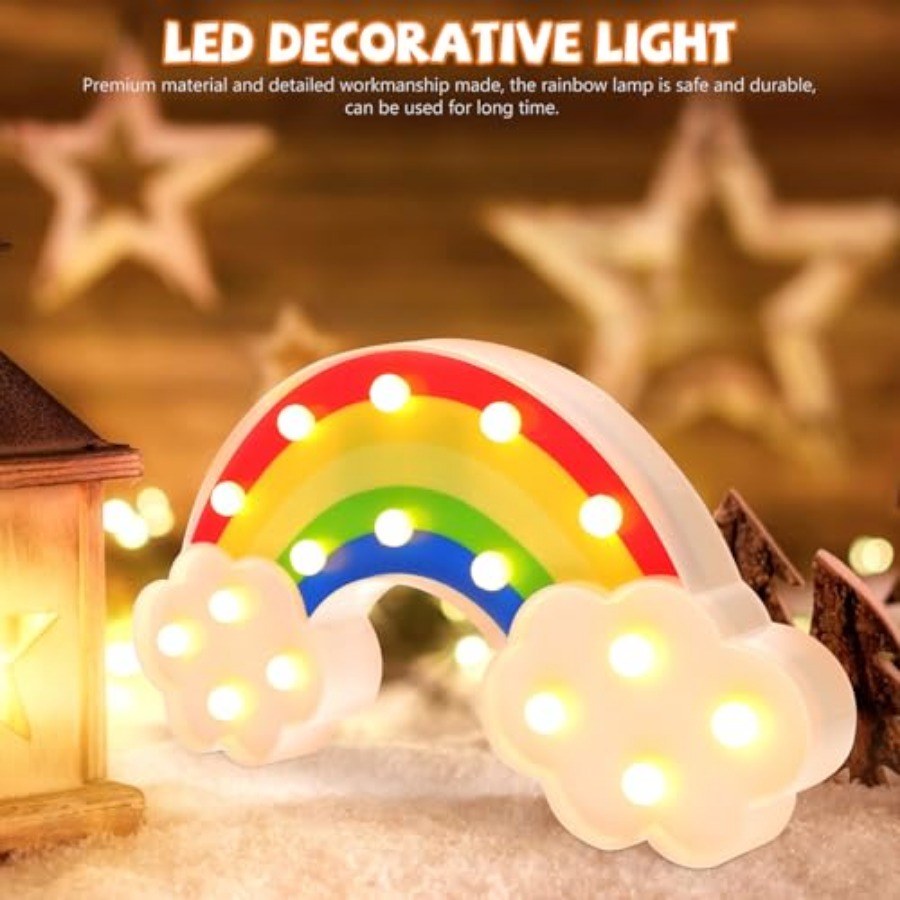 LED Rainbow Desk Light Bedside – обзор и цена Lighting Decor Home