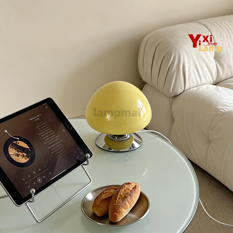 Murano Glass Mushroom Disc Lam – обзор и цена Mushroom Table Lamp