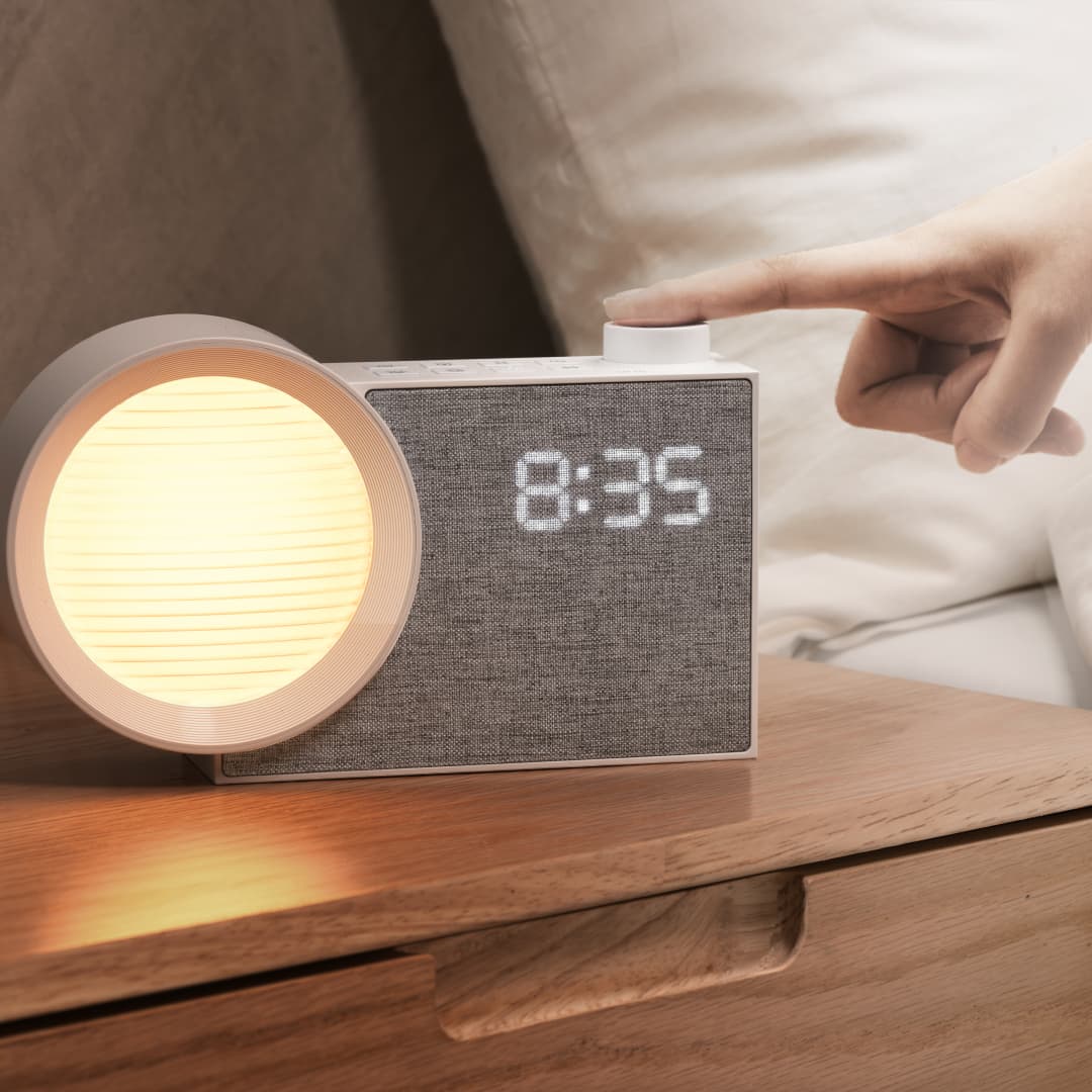 WILIT LED Night Light Alarm Cl – обзор и цена Lighting Table Decor