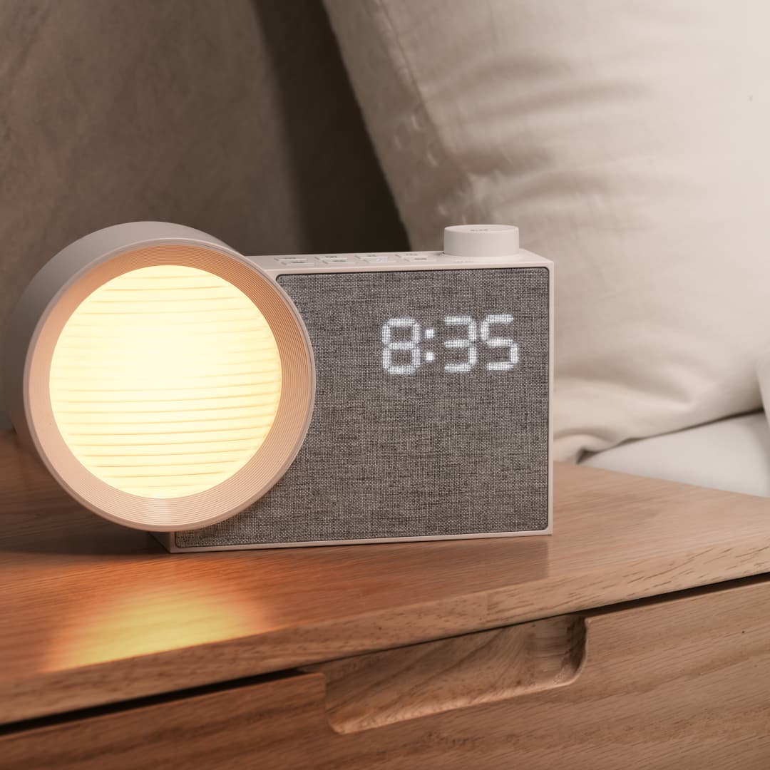 WILIT LED Night Light Alarm Cl – обзор и цена Lighting Table Decor