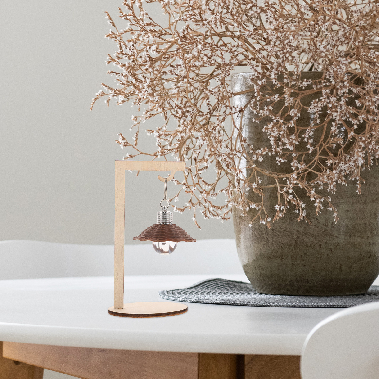 Creative Wooden Desk Lamp Kit  – обзор и цена Lighting Table Decor