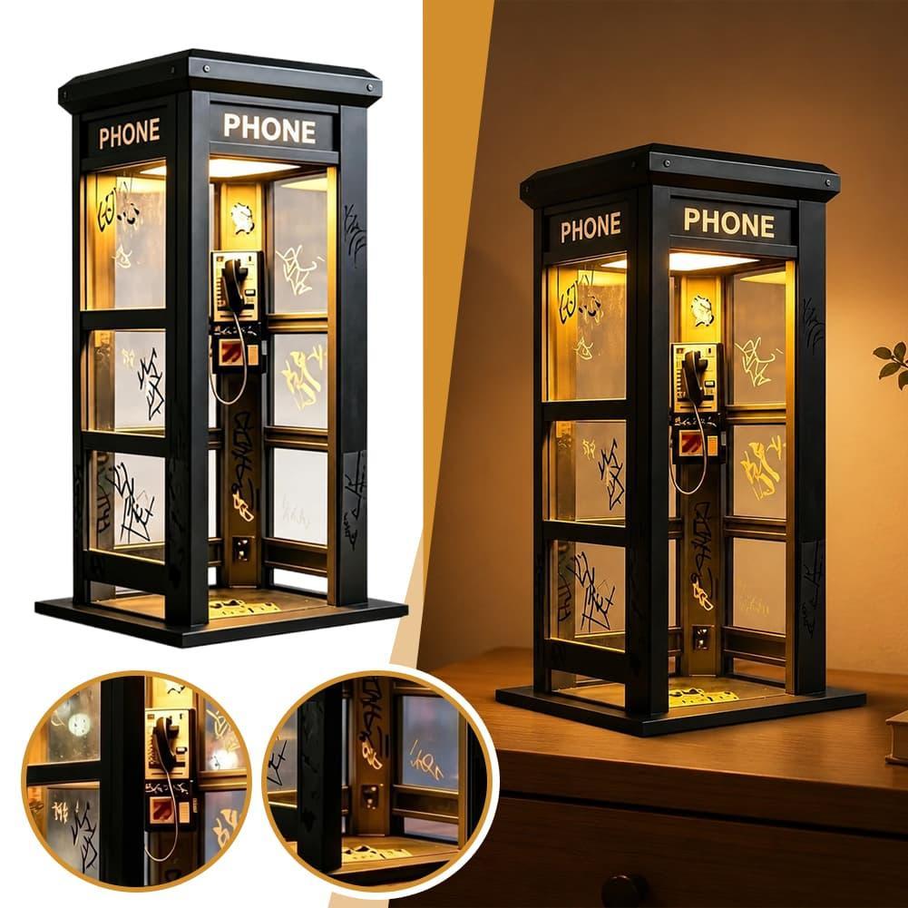 Vintage London Telephone Booth – обзор и цена Lighting Decor Home