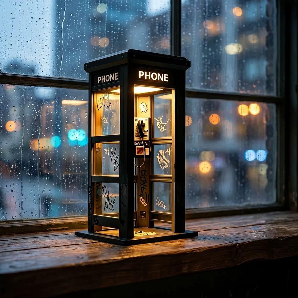 Vintage London Telephone Booth – обзор и цена Lighting Decor Home