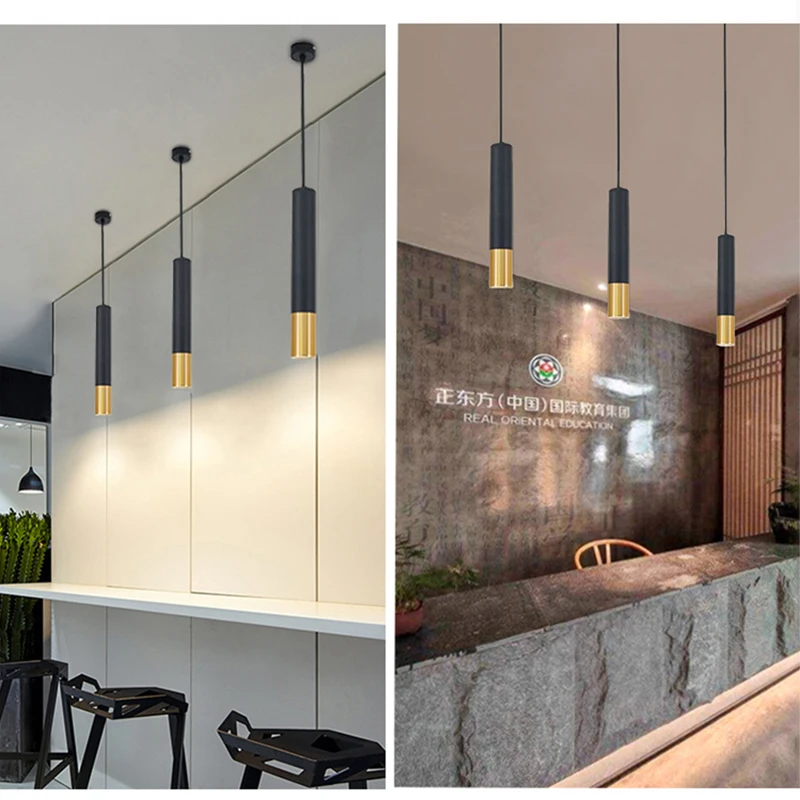 Modern LED Long Tube Pendant L – обзор и цена Lighting Decor Company