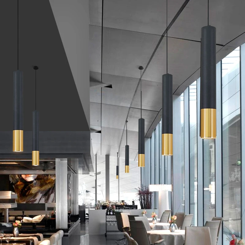 Modern LED Long Tube Pendant L – обзор и цена Lighting Decor Company