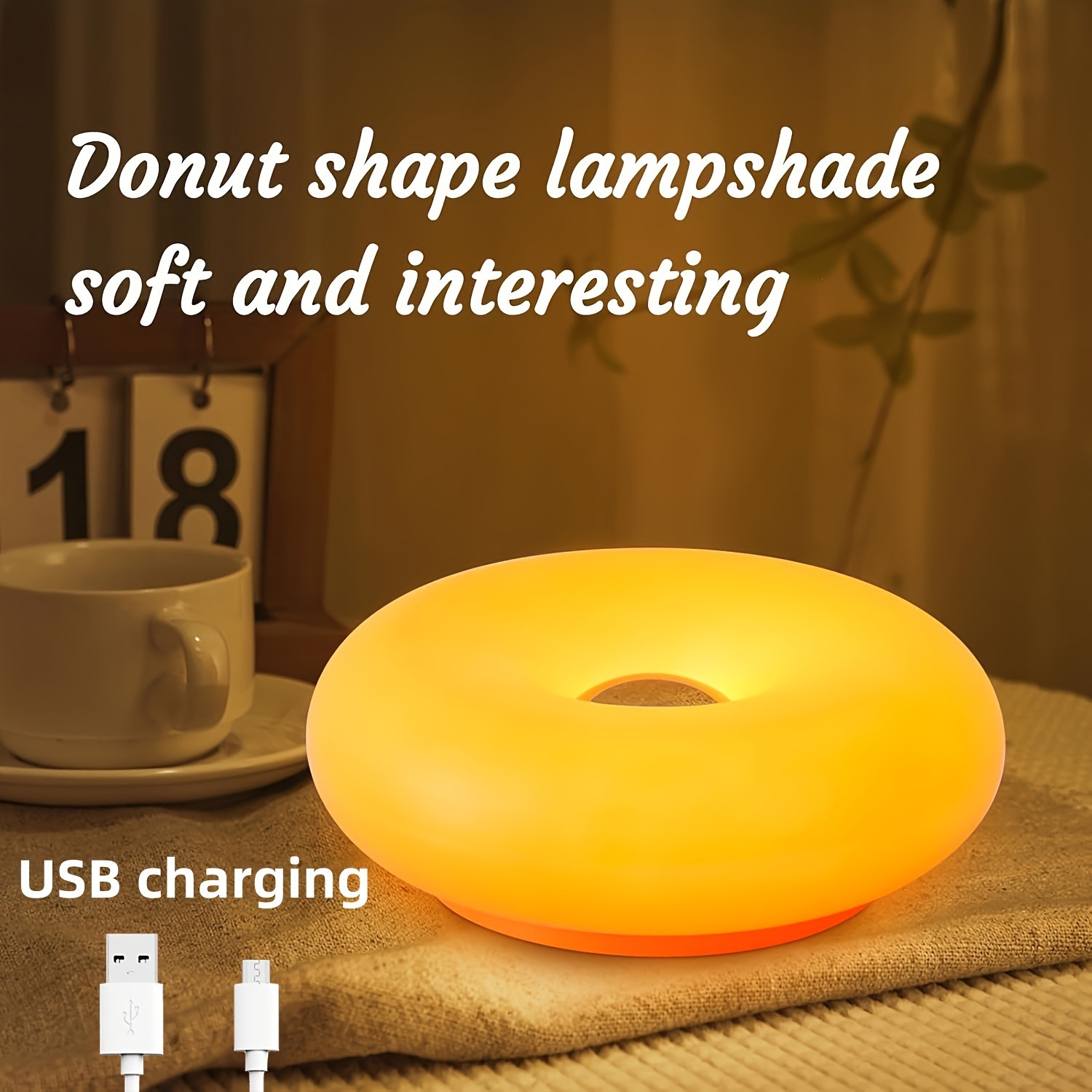 US Patented Retro-Modern Donut – обзор и цена Lighting Decor Items