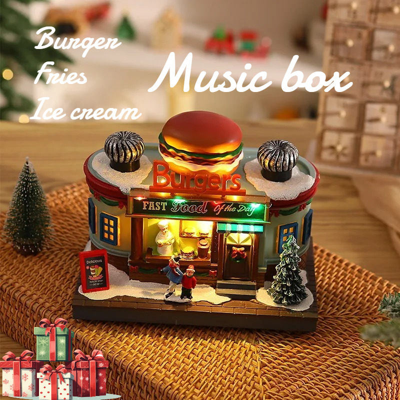Christmas Light Up Music Box D – обзор и цена Lighting Decoration Ideas For Home