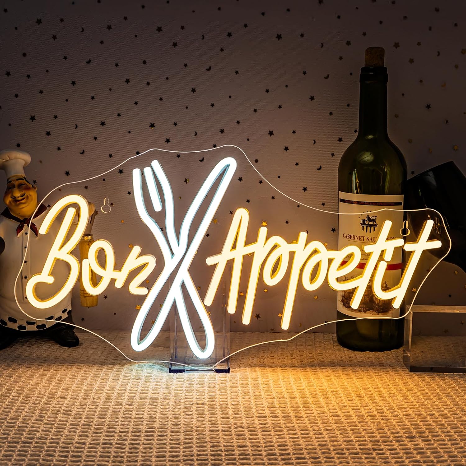 Bon Appétit Neon Sign Good App – обзор и цена Lighting Decoration Ideas For Home