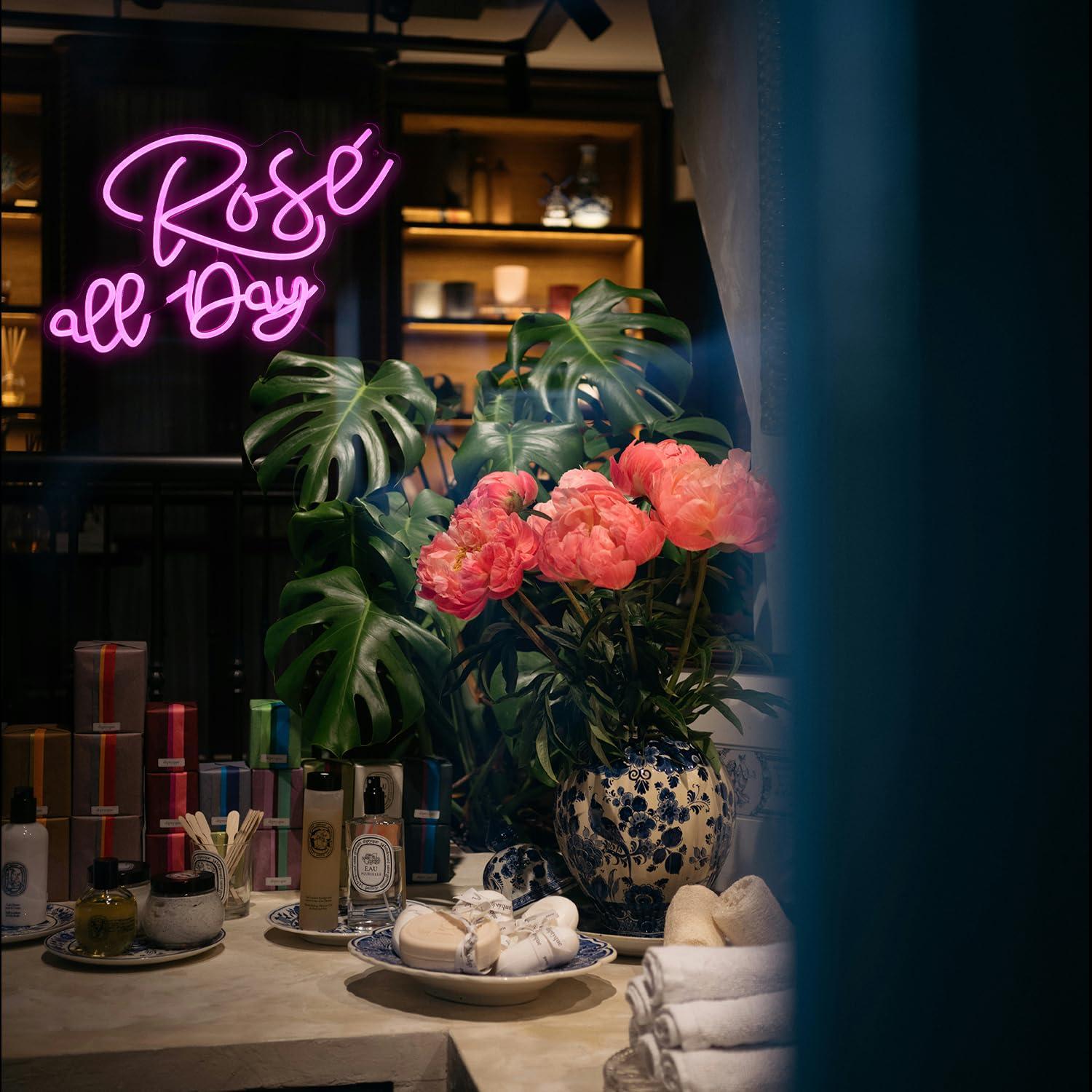 Rose All Day Neon Sign Dimmabl – обзор и цена Lighting Decor For Wedding