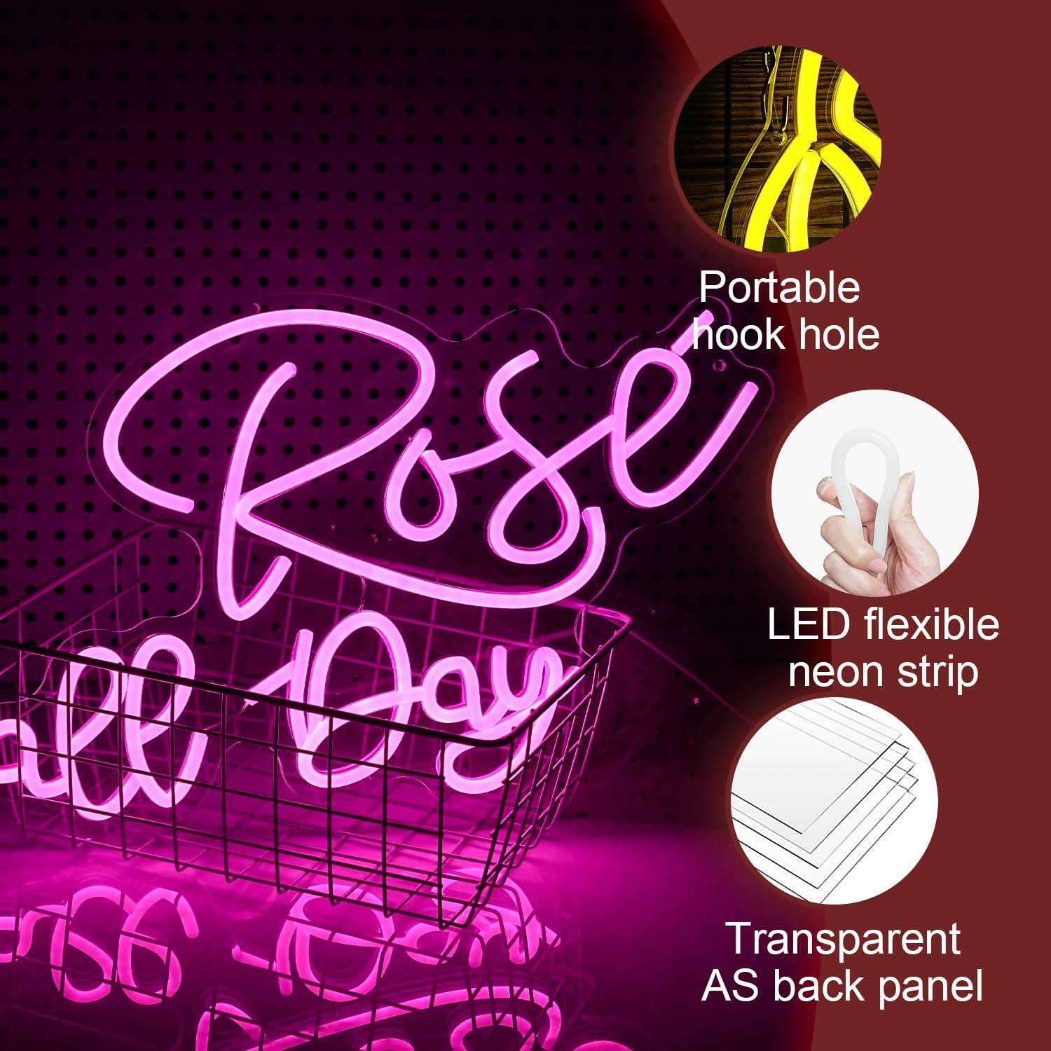Rose All Day Neon Sign Dimmabl – обзор и цена Lighting Decor For Wedding