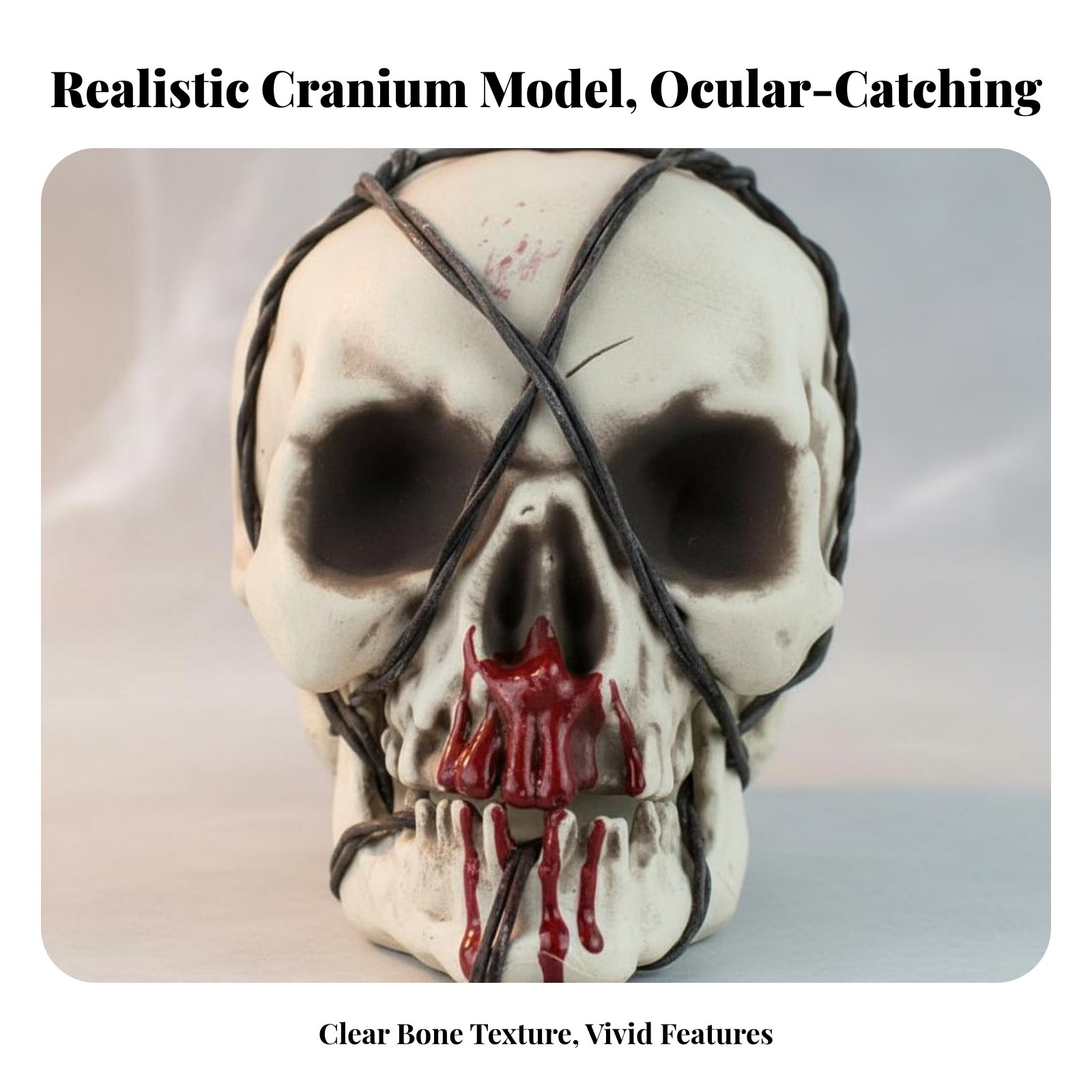 Realistic Skull Model Horror T – обзор и цена Lighting Decor Home