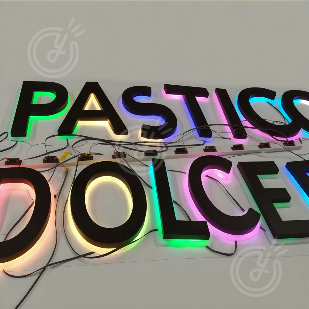 Custom RGB Metal LED Sign Wall – обзор и цена Lighting Decor Company