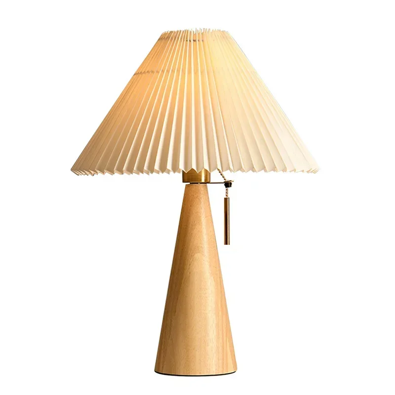 Retro Pleated Table Lamp Nordi – обзор и цена Lighting Decor Home