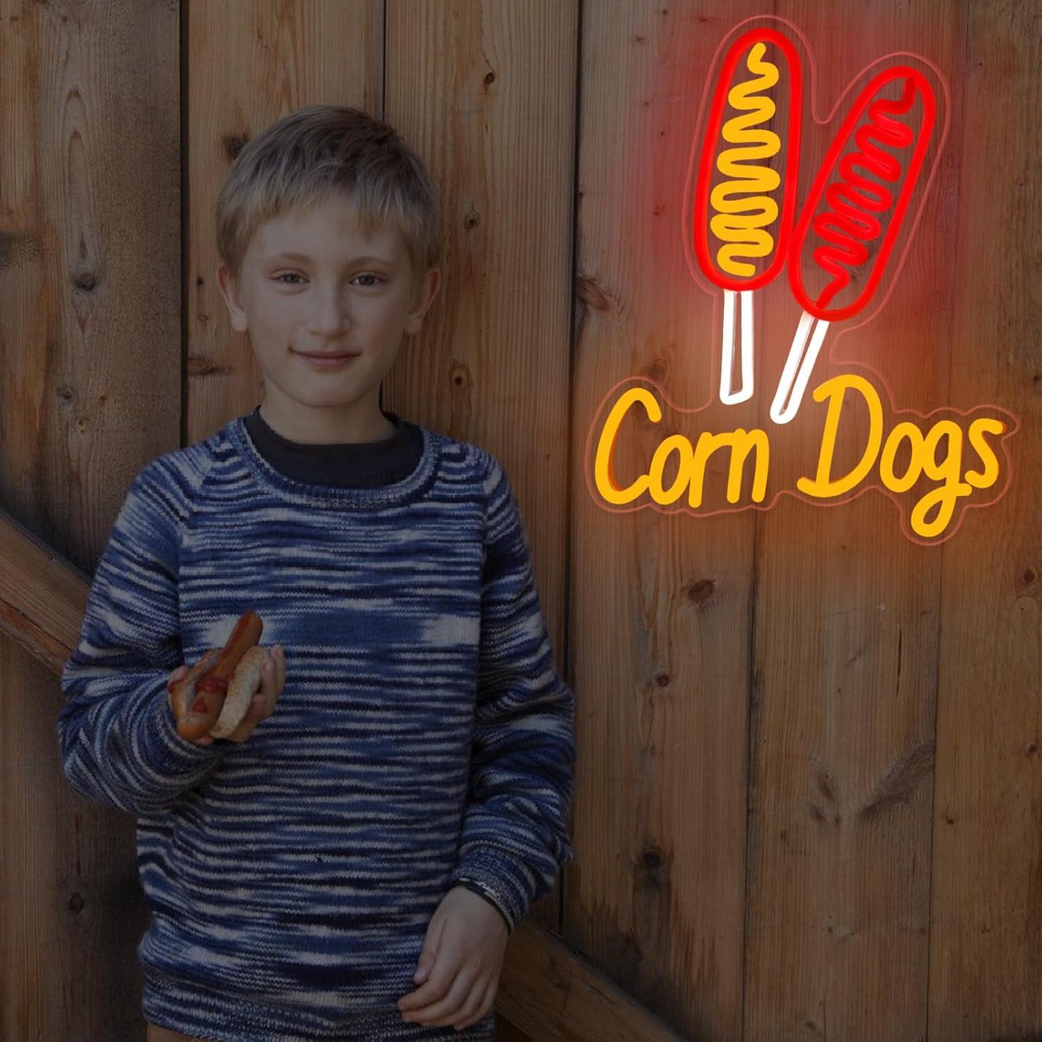 Corn Dog Neon Sign Snack USB D – обзор и цена Lighting Decor For Wedding
