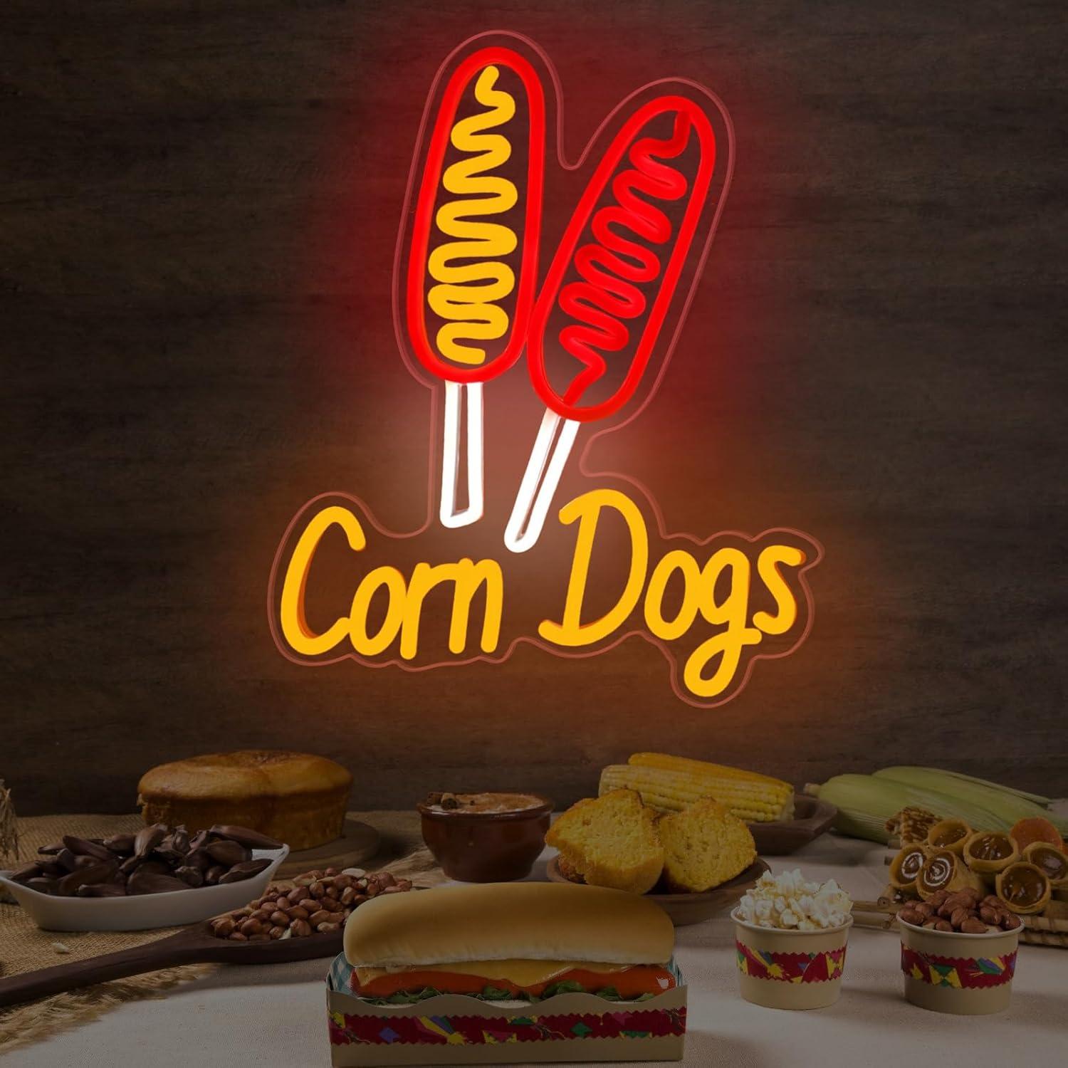 Corn Dog Neon Sign Snack USB D – обзор и цена Lighting Decor For Wedding