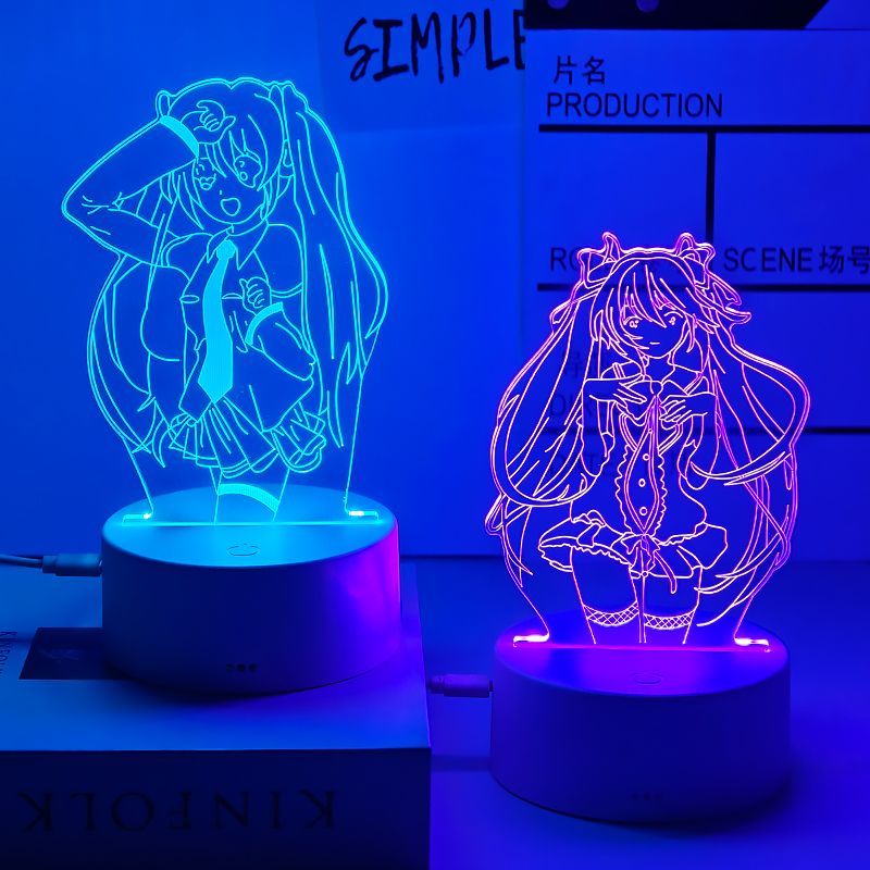 Hatsune Miku anime cartoon cut – обзор и цена Lighting Decor Items