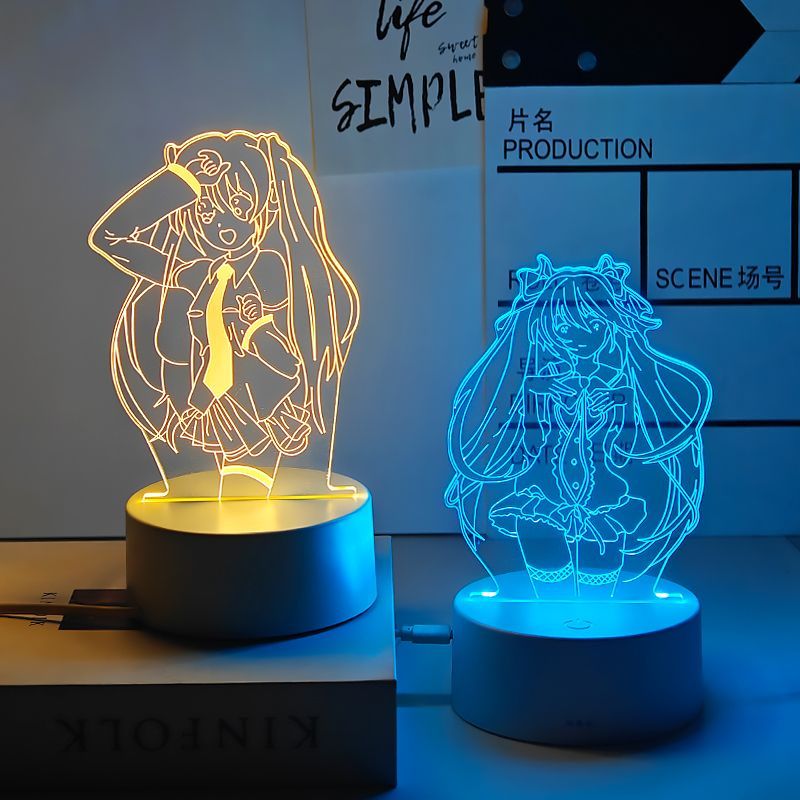Hatsune Miku anime cartoon cut – обзор и цена Lighting Decor Items
